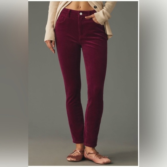 Pilcro Pants - NWT  Anthropologie Pilcro Skinny Corduroy High-Rise Jeans Size 25
